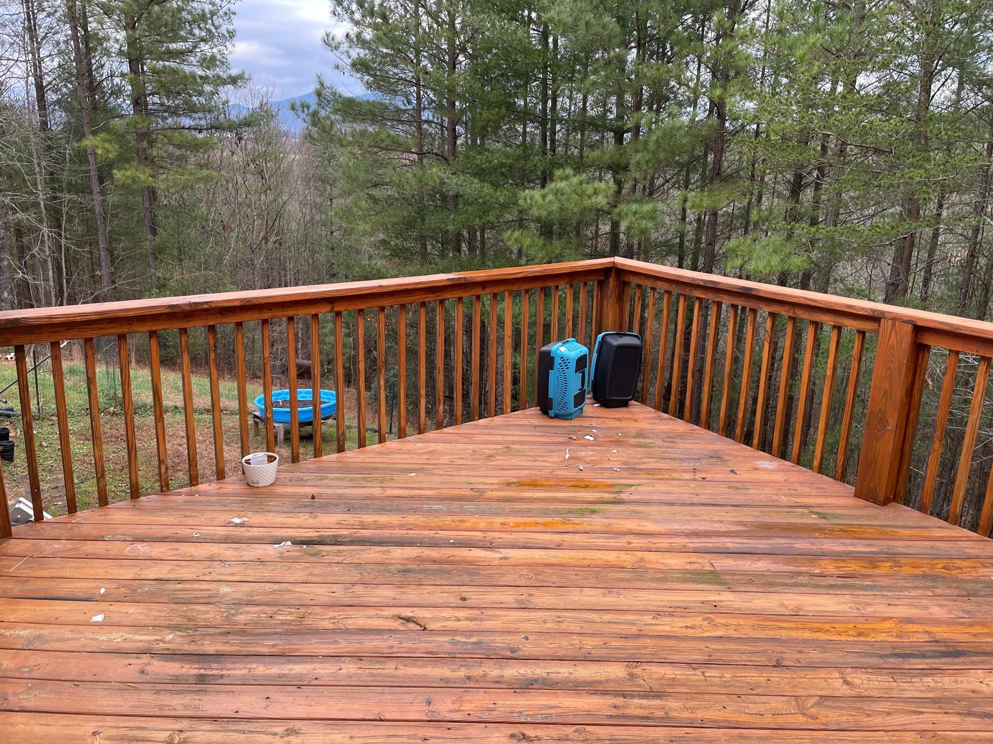 778 Holland Road Callaway, VA 24067 - Photo 10 of 27 a balcony with trees