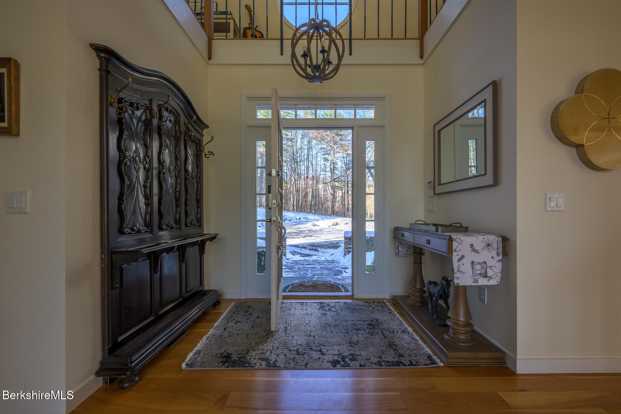83 Maple Hill Road West Stockbridge, MA 01266 - Photo 11 of 86 a view of an entryway and wooden floor