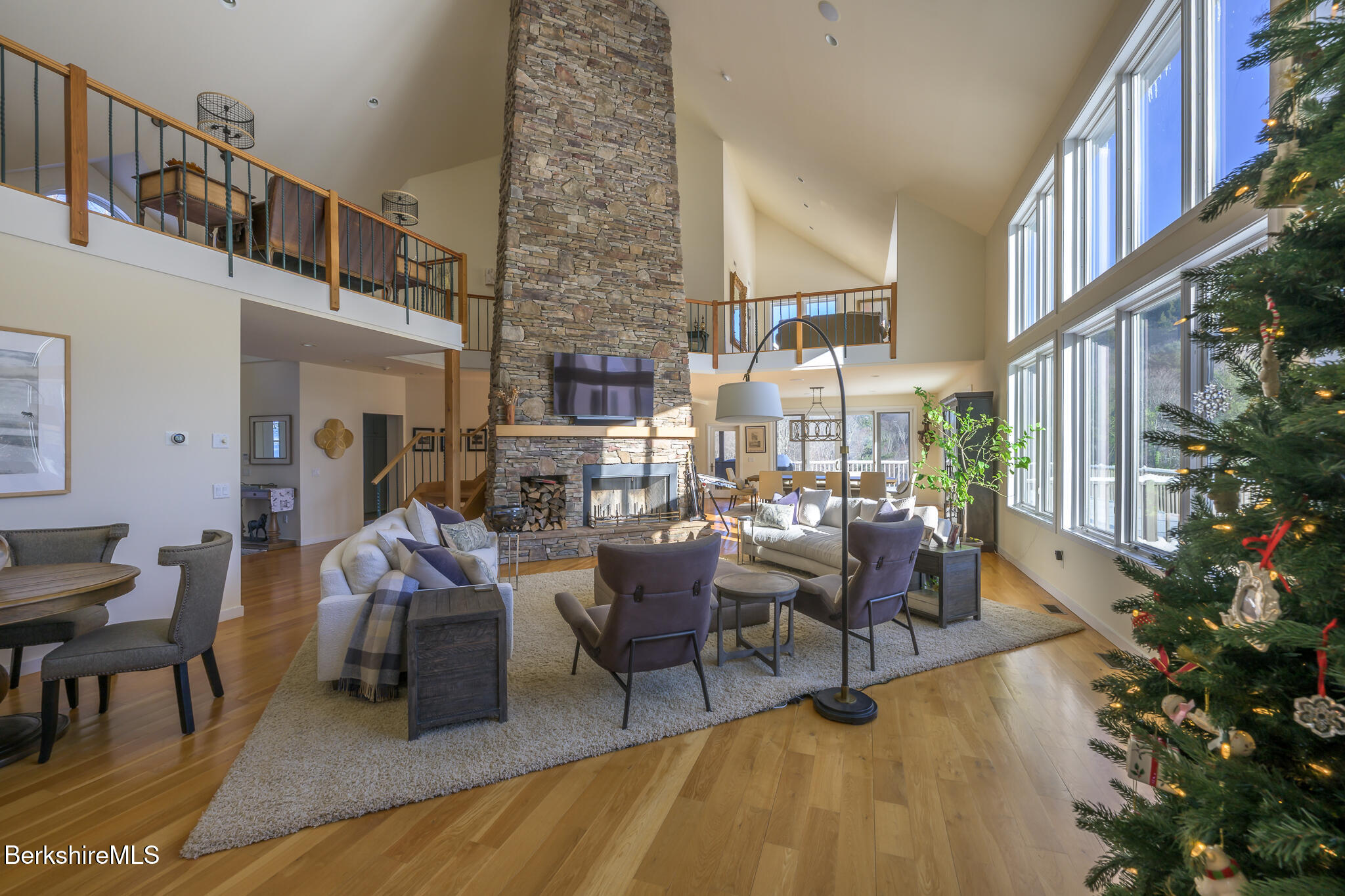 83 Maple Hill Road West Stockbridge, MA 01266 - Photo 15 of 86 Soaring fireplace
