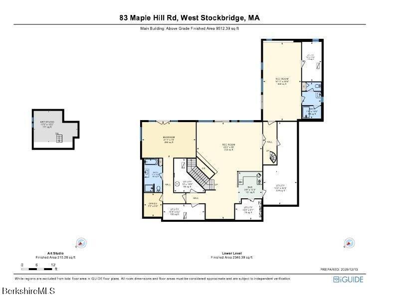 83 Maple Hill Road West Stockbridge, MA 01266 - Photo 86 of 86 Floor plan lower