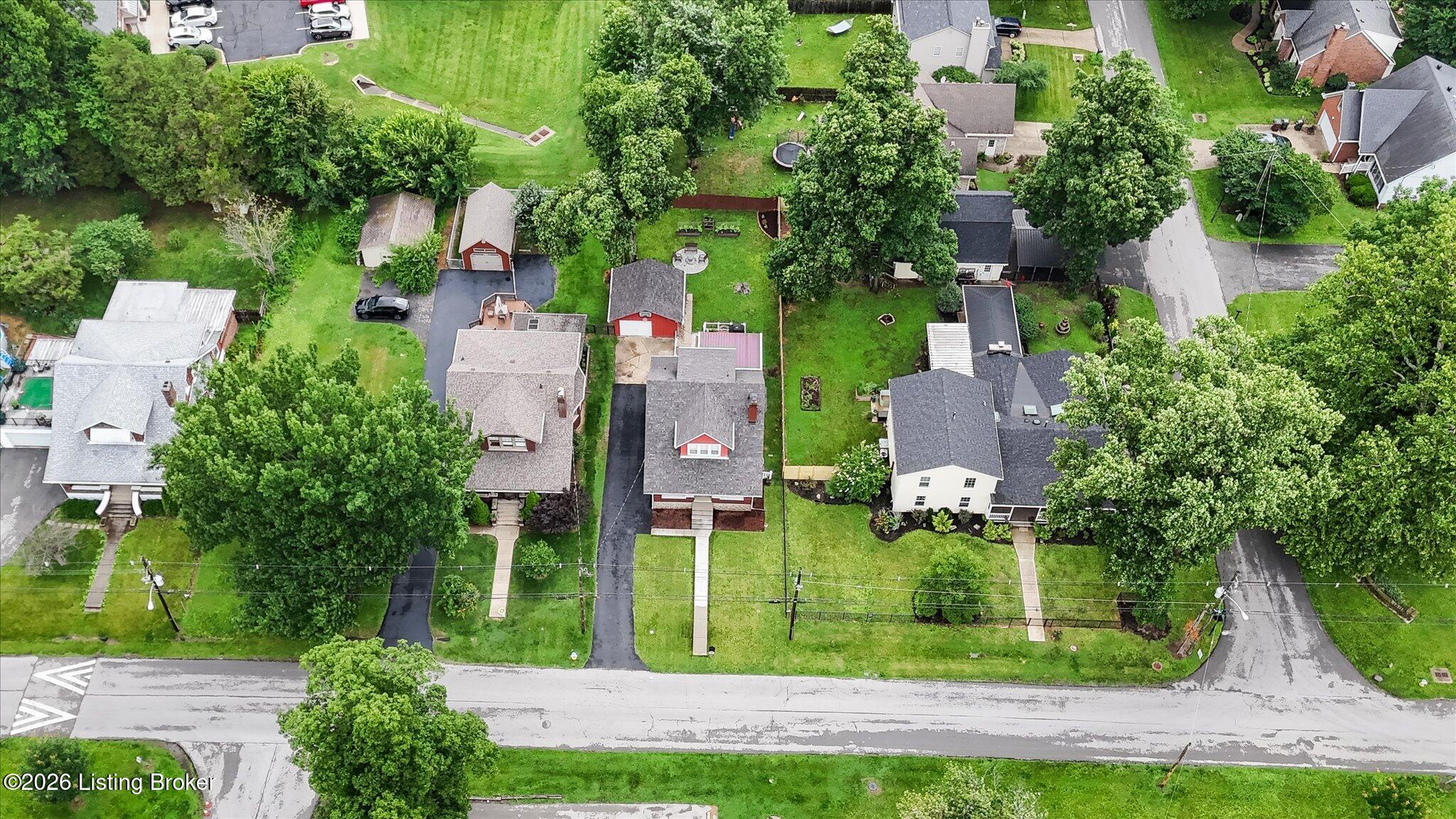 505 Wood Road Lyndon, KY 40222 - Photo 39 of 41 39-505 Wood Rock Aerial5