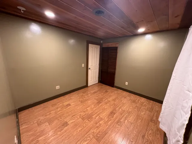 a view of empty room