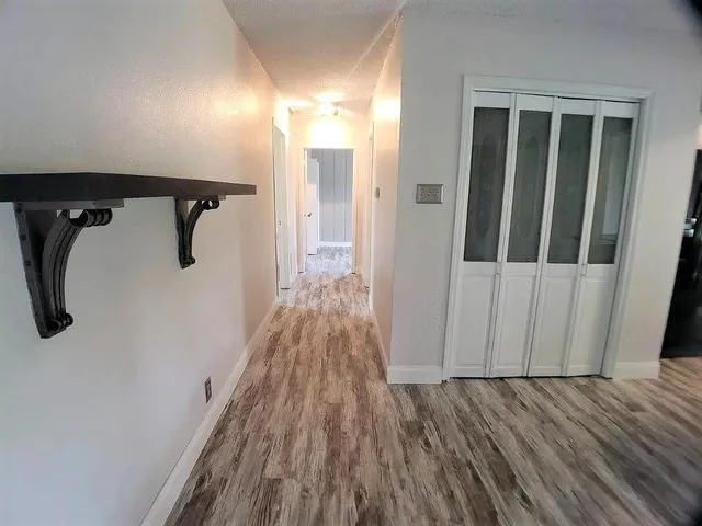 a view of a walk in closet