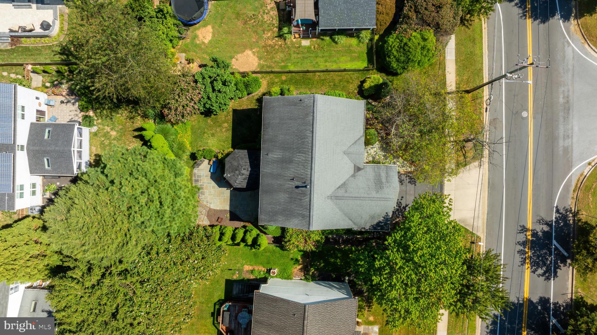 2603 Spartan Road Olney, MD 20832 - Photo 55 of 62 an aerial view of a house with a yard and garden