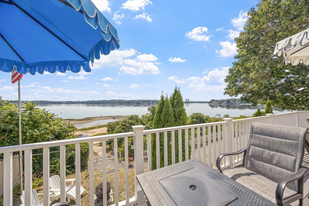 2 Wychunas Avenue Wareham, MA 02532 - Photo 11 of 37 a view of a chair and table in the balcony