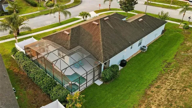 a view of a balcony with an outdoor space