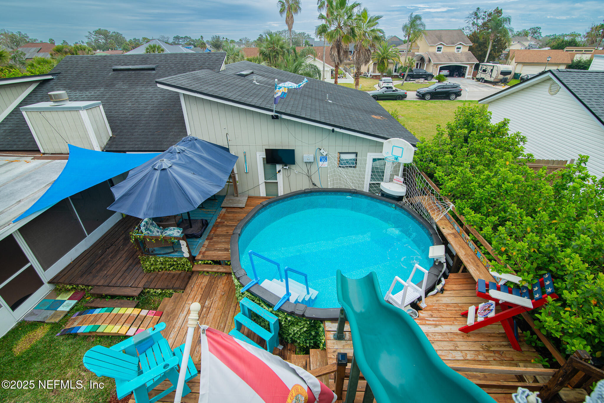 4434 Port Arthur Road Jacksonville, FL 32224 - Photo 27 of 42 Custom pool deck