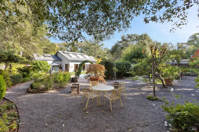 a view of water fountain