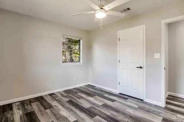 wooden floor in an empty room