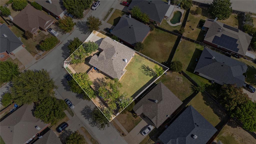 4100 Chisos Rim Trail Fort Worth, TX 76244 - Photo 30 of 30 an aerial view of a house with outdoor space