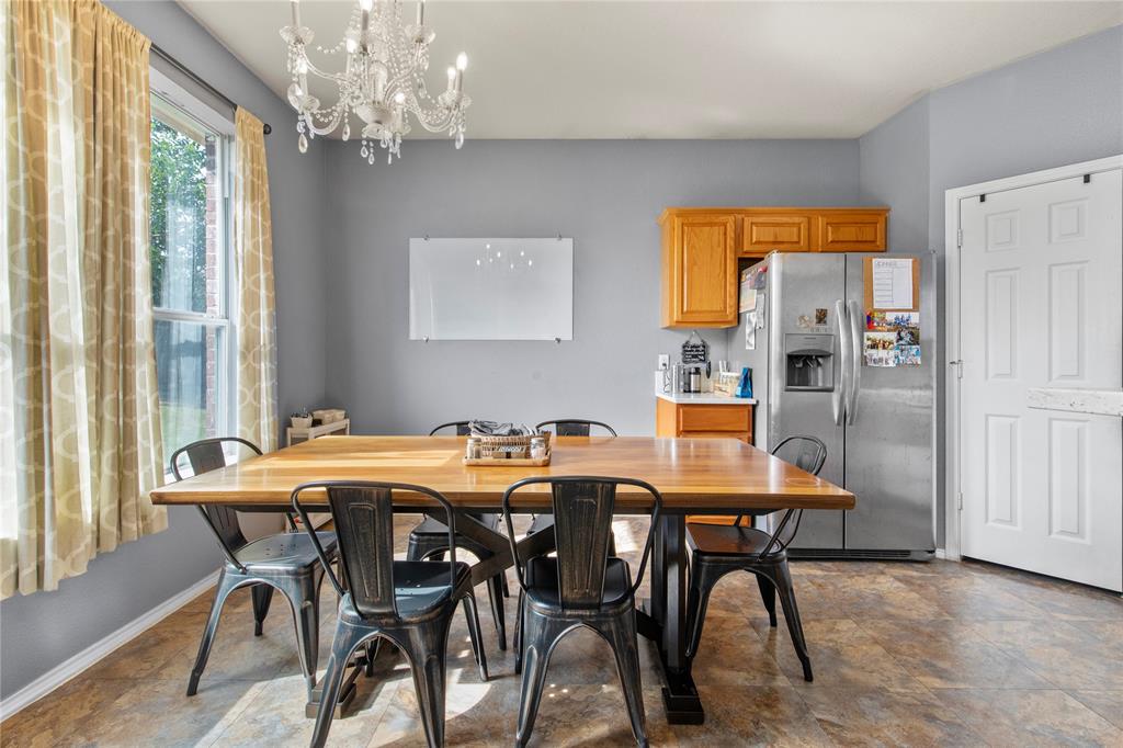 4100 Chisos Rim Trail Fort Worth, TX 76244 - Photo 8 of 30 a view of a dining room with furniture window and outside view