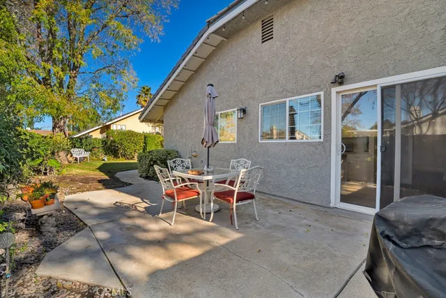 a view of a park with plants