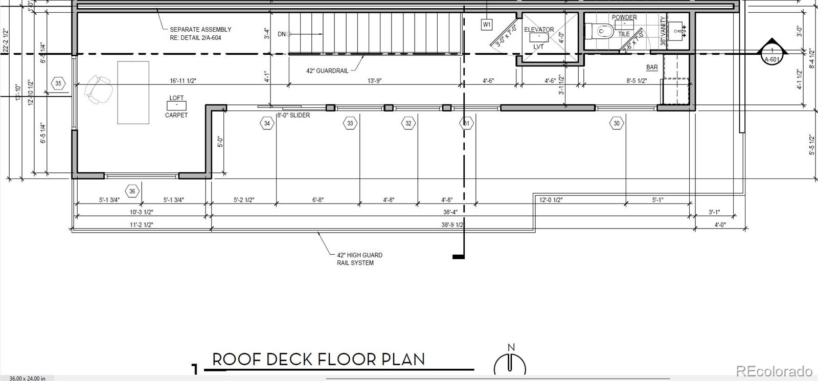 29 Harrison Street Denver, CO 80206 - Photo 39 of 40 a picture of a floor plan