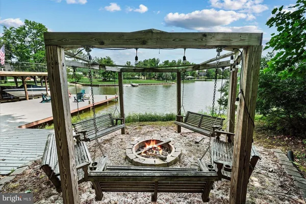a view of a couches in the patio