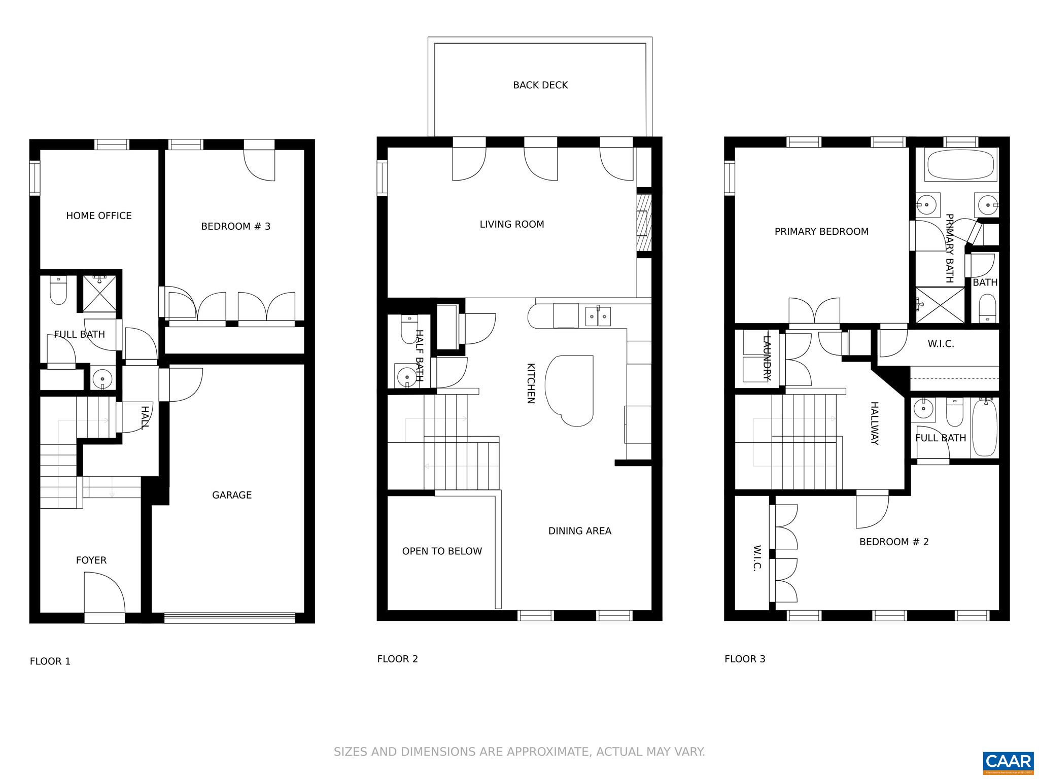 2095 Avinity Loop Charlottesville, VA 22902 - Photo 2 of 42 a picture of a floor plan