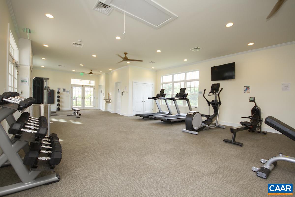 2095 Avinity Loop Charlottesville, VA 22902 - Photo 32 of 42 a view of a room with gym equipment