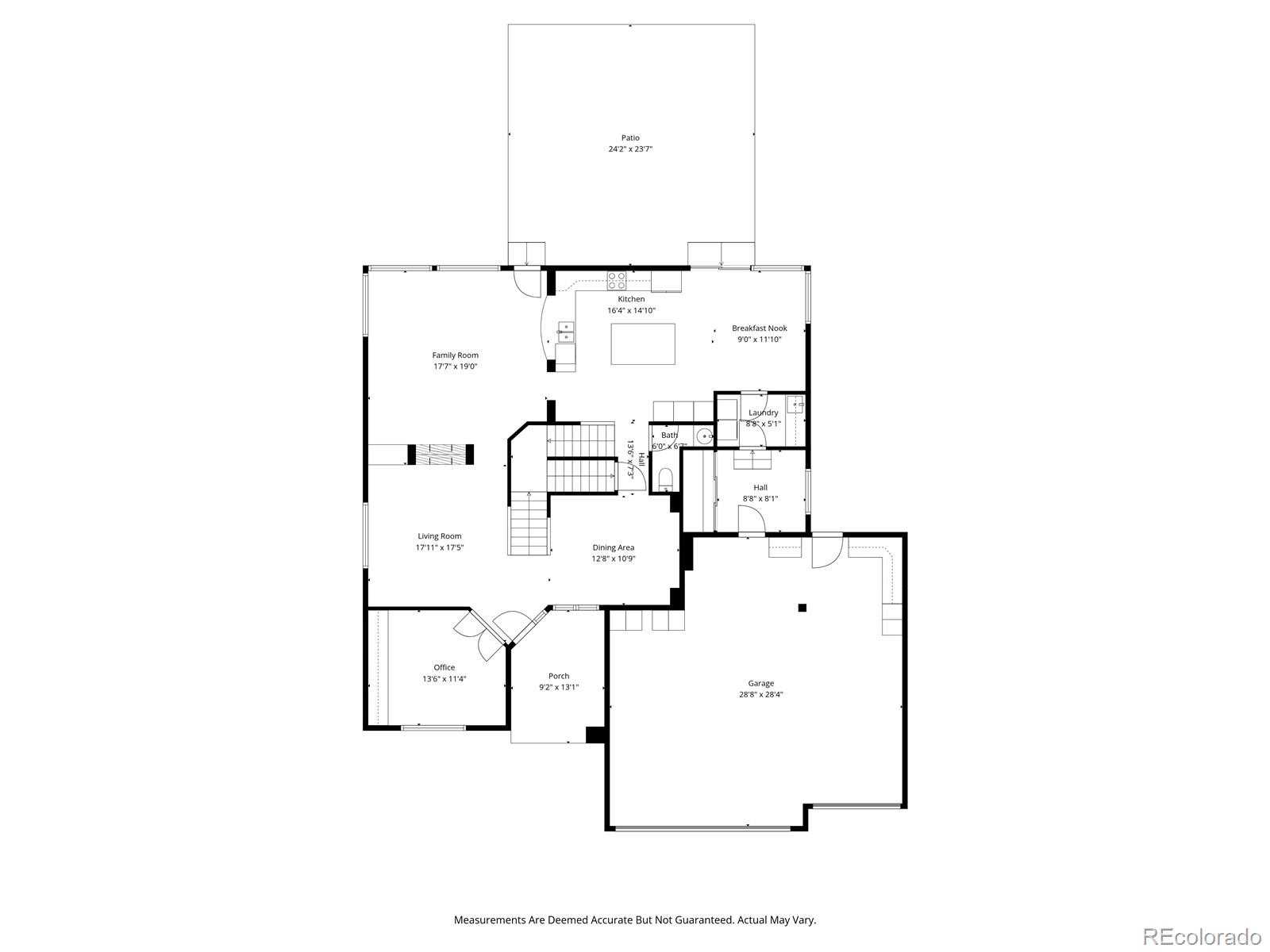 6670 Violet Way Arvada, CO 80007 - Photo 48 of 50 a picture of floor plan