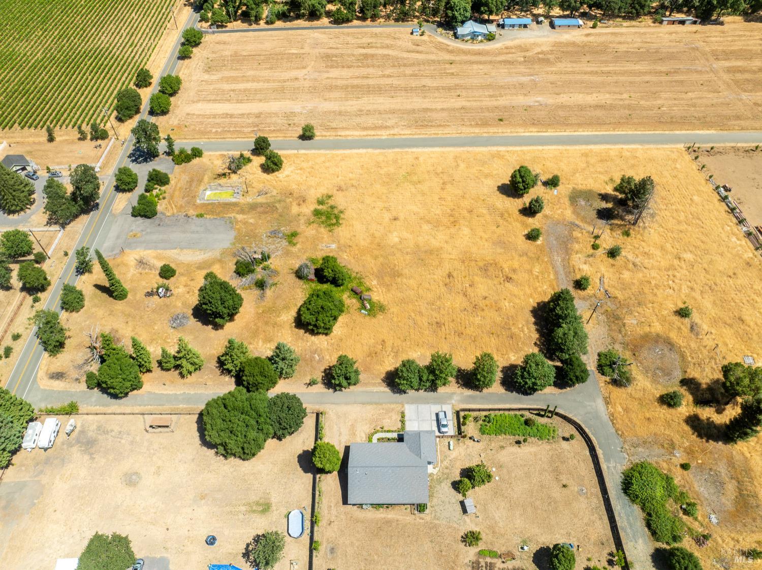 10891 West Road Redwood Valley, CA 95470 - Photo 27 of 28 a view of a swimming pool with an outdoor space