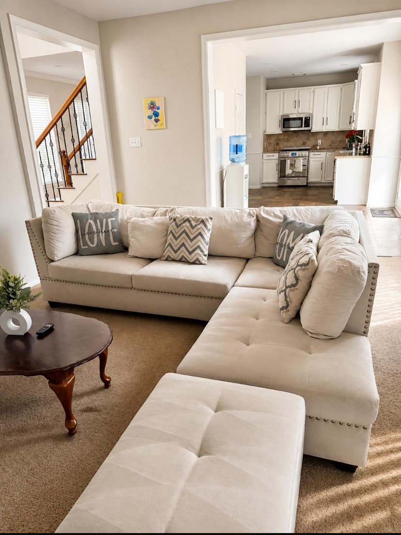15922 Cutten Road Houston, TX 77070 - Photo 4 of 22 a living room with furniture and a wooden floor