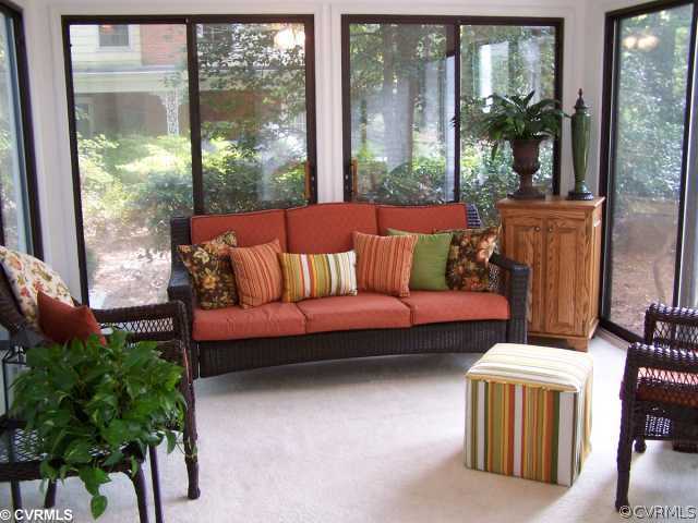 8026 Cherokee Road Richmond, VA 23225 - Photo 4 of 12 a outdoor living space with furniture and garden view