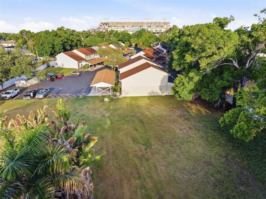 3348 West Hidden Haven Court Tampa, FL 33607 - Photo 7 of 43 an aerial view of a house with a yard basket ball court and outdoor seating