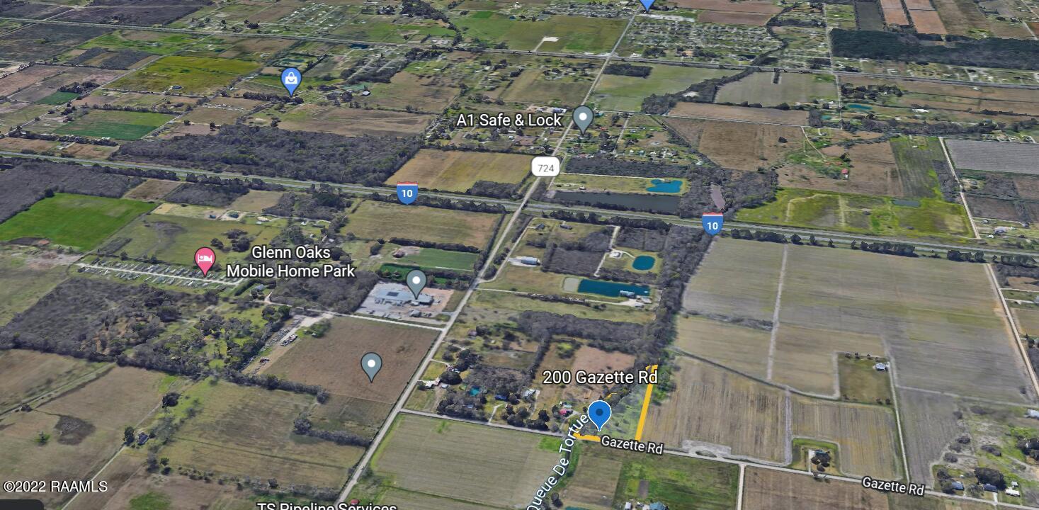 200 Gazette Road Scott, LA 70583 - Photo 3 of 7 Gazette Rd Aerial 2