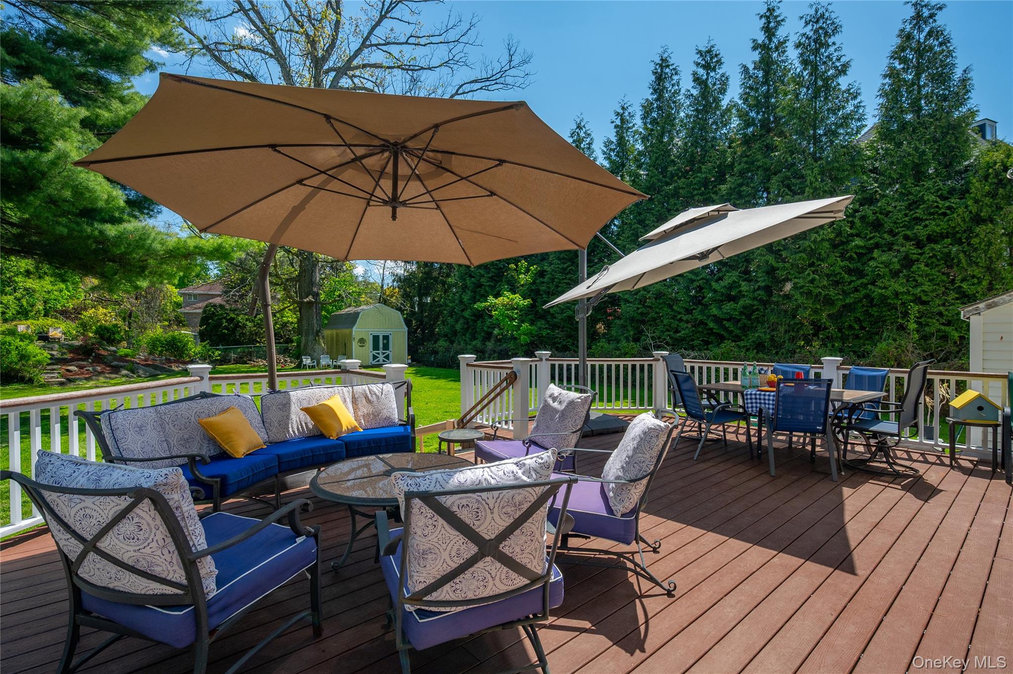 1 Pembroke Street New Rochelle, NY 10801 - Photo 32 of 47 Enjoy the beautiful yard from the deck