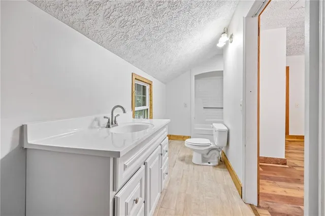 a bathroom with a sink and a toilet