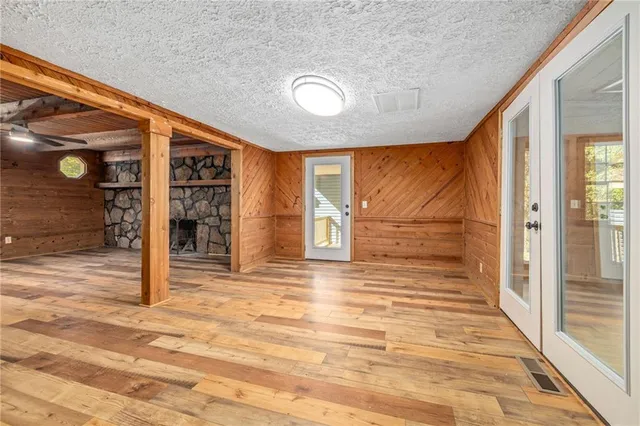 a view of front door