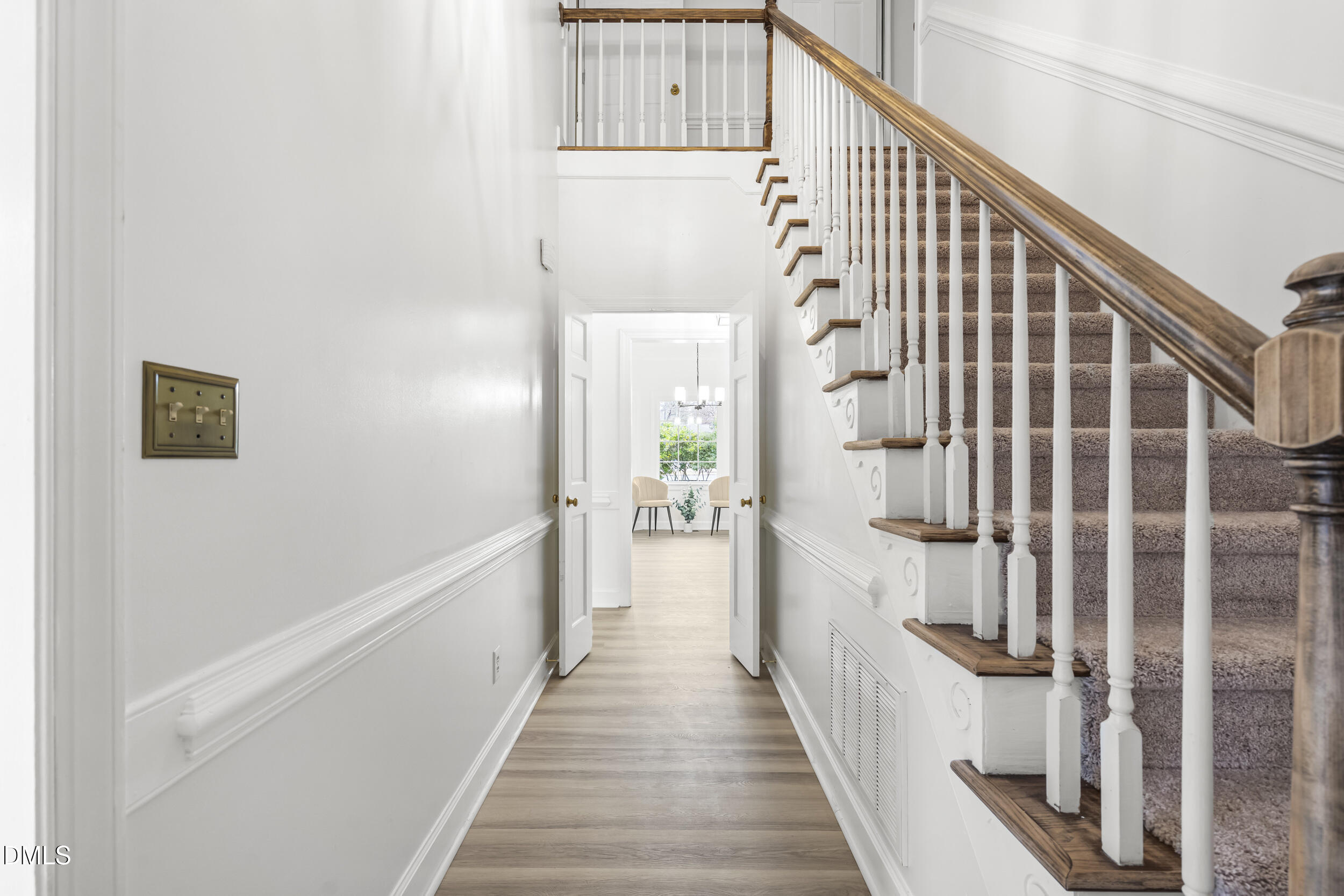 1213 Buxton Road Northwest Wilson, NC 27896 - Photo 5 of 36 a view of a stairs and an entryway