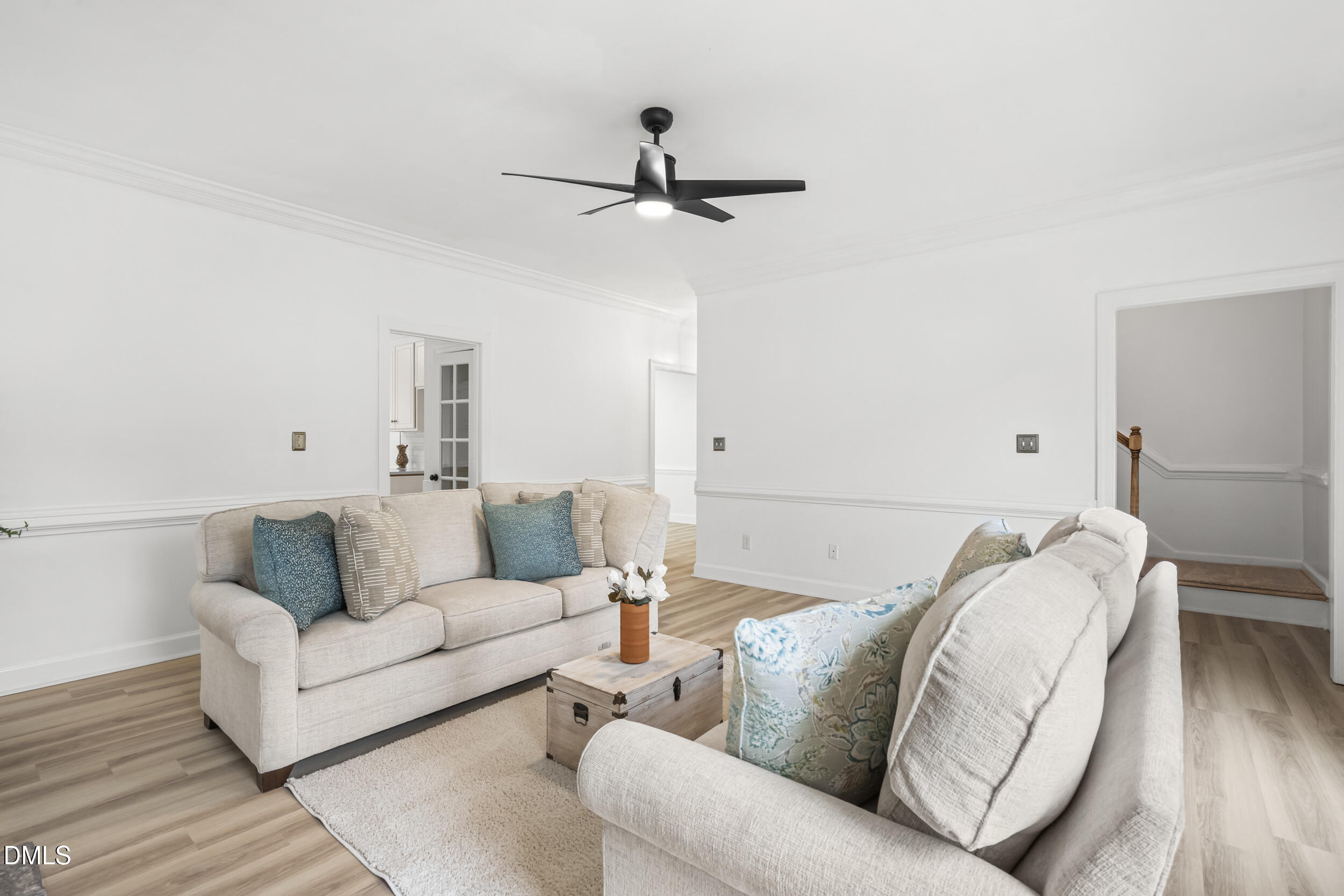 1213 Buxton Road Northwest Wilson, NC 27896 - Photo 9 of 36 a living room with furniture and a wooden floor