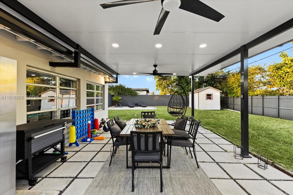 17121 Northwest 82nd Avenue Hialeah, FL 33015 - Photo 20 of 29 a outdoor space with furniture