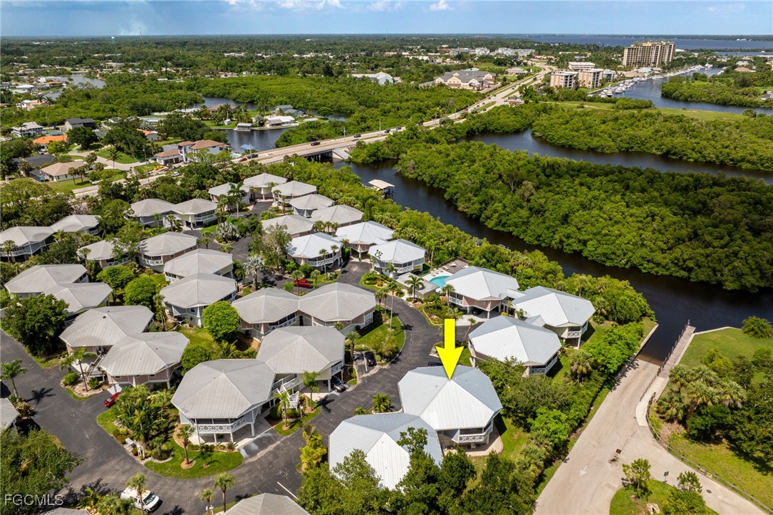 950 Moody Road, Unit 124 North Fort Myers, FL 33903 - Photo 38 of 44 an aerial view of residential house with outdoor space