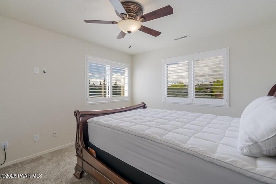 4920 North Badger Road Prescott Valley, AZ 86314 - Photo 12 of 28 Main floor guest bedroom 1