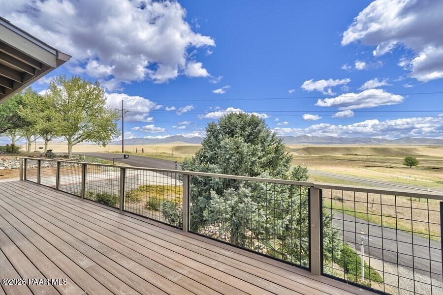 4920 North Badger Road Prescott Valley, AZ 86314 - Photo 2 of 28 Trex deck with panormic views