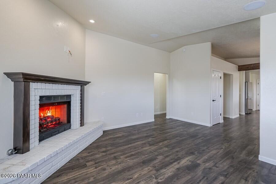 4920 North Badger Road Prescott Valley, AZ 86314 - Photo 6 of 28 Cozy Living Room FP