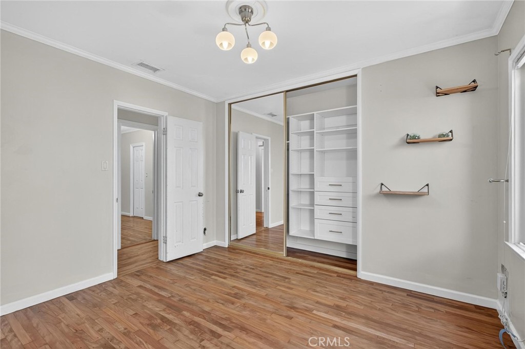 608 35th Street Manhattan Beach, CA 90266 - Photo 13 of 27 wooden floor in an empty room