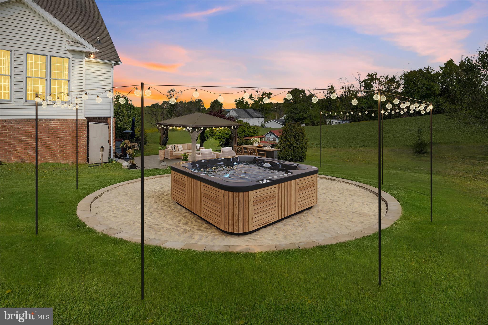 14746 New Windsor Road New Windsor, MD 21776 - Photo 52 of 67 Imagine entertaining with open air hottub!