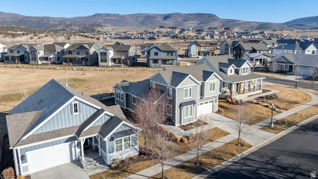 2745 Red Barn Road South Heber City, UT 84032 - Photo 41 of 51 Drone / aerial view of a mountainous background