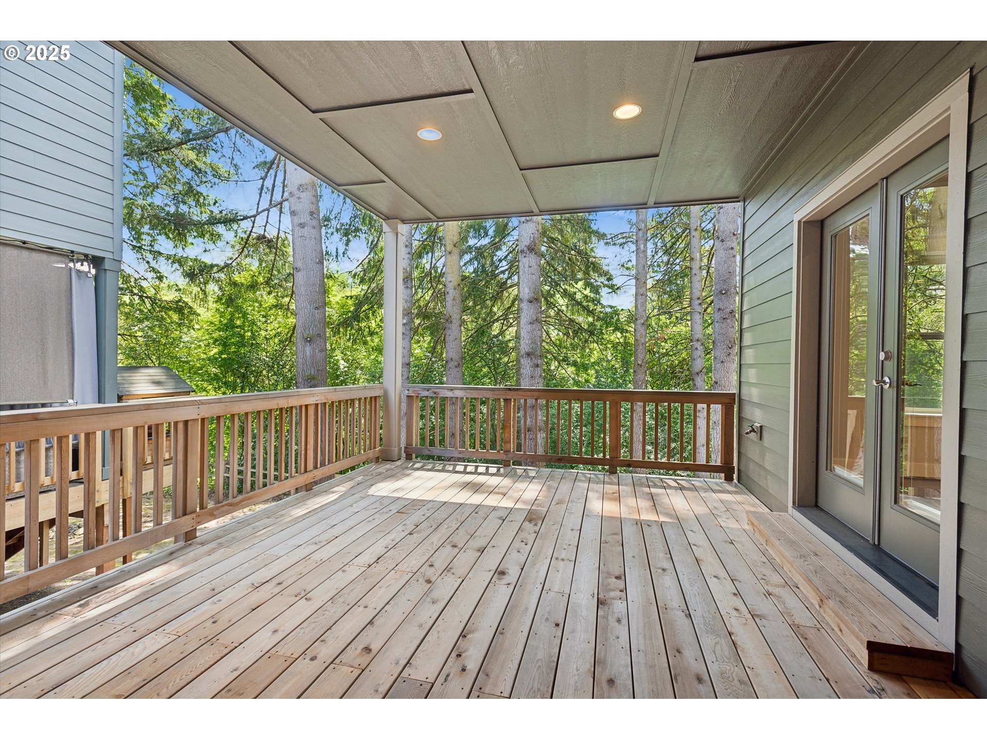 14320 Southwest Fox Lane Beaverton, OR 97008 - Photo 44 of 48 a view of balcony with wooden floor