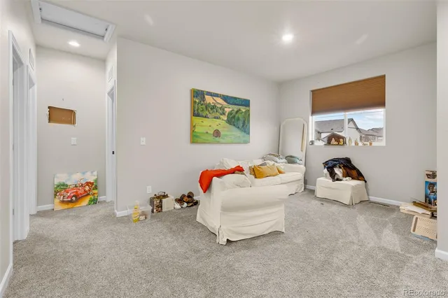 a room with toys and a couch