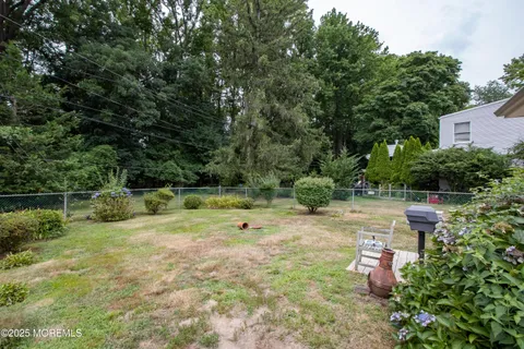a view of a porch with a yard