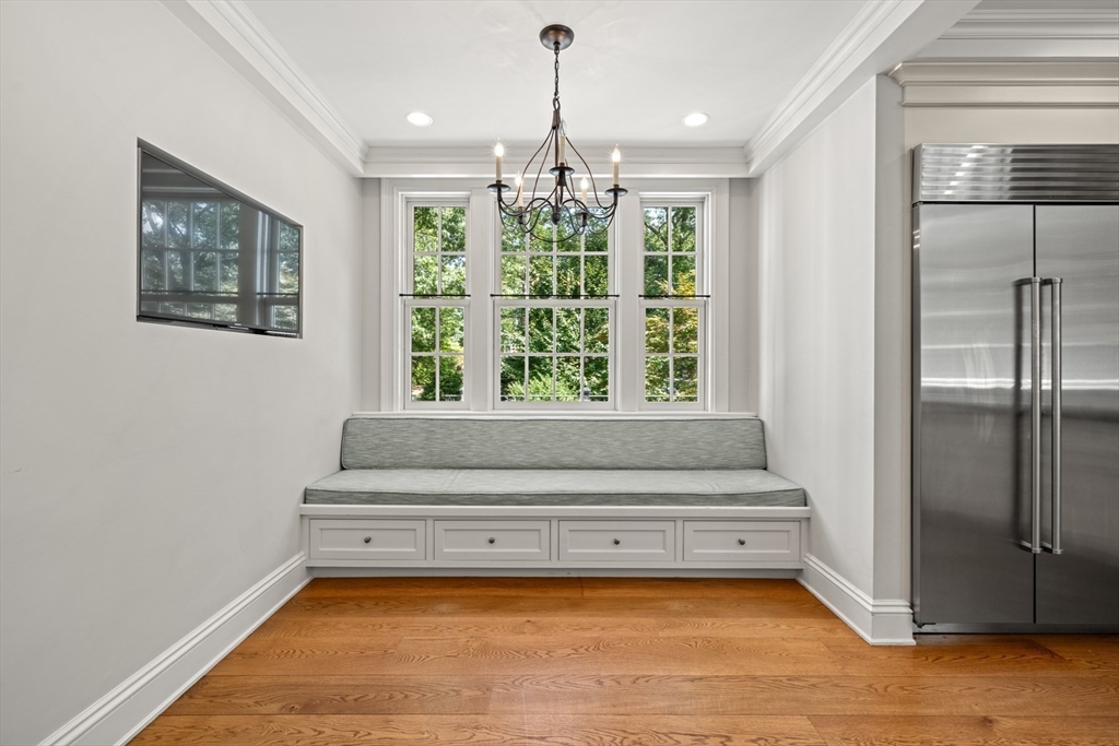 3 Ravine Road Wellesley, MA 02481 - Photo 6 of 33 a living room with furniture and a chandelier