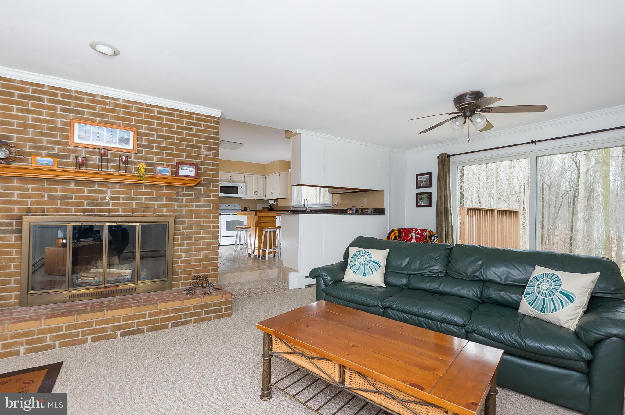 17213 Whiteley Road Monkton, MD 21111 - Photo 4 of 30 Cozy Family Room off Kitchen with Fireplace