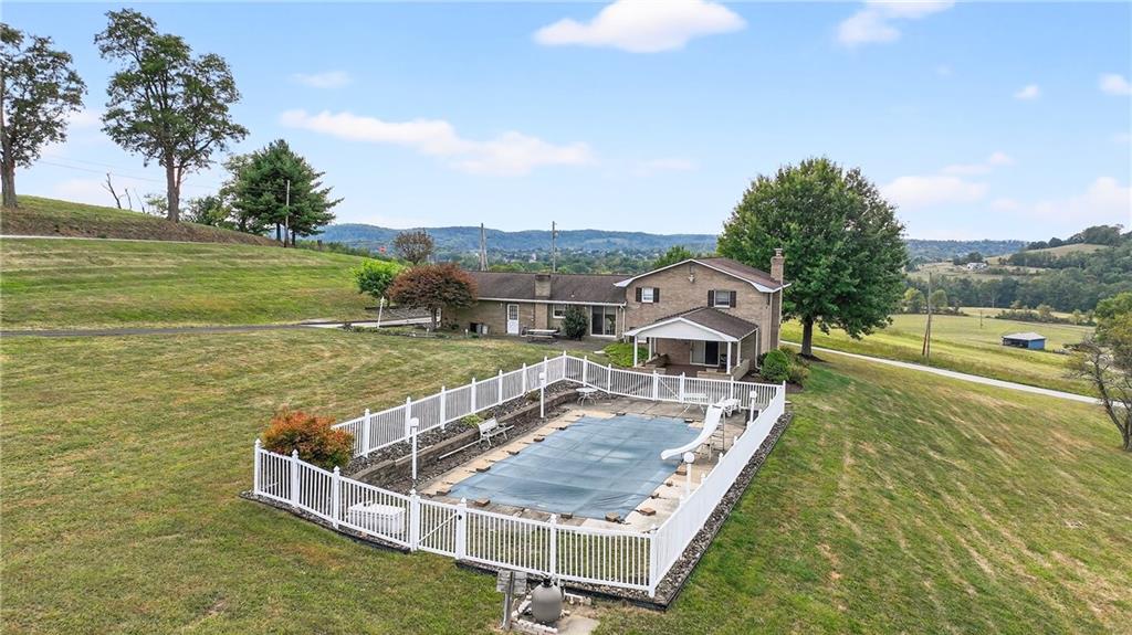 224 Rehoboth Road Belle Vernon, PA 15012 - Photo 38 of 46 a view of a swimming pool with a yard