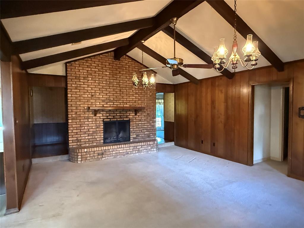 3822 Pines Road Shreveport, LA 71119 - Photo 3 of 4 a view of an empty room with a fireplace