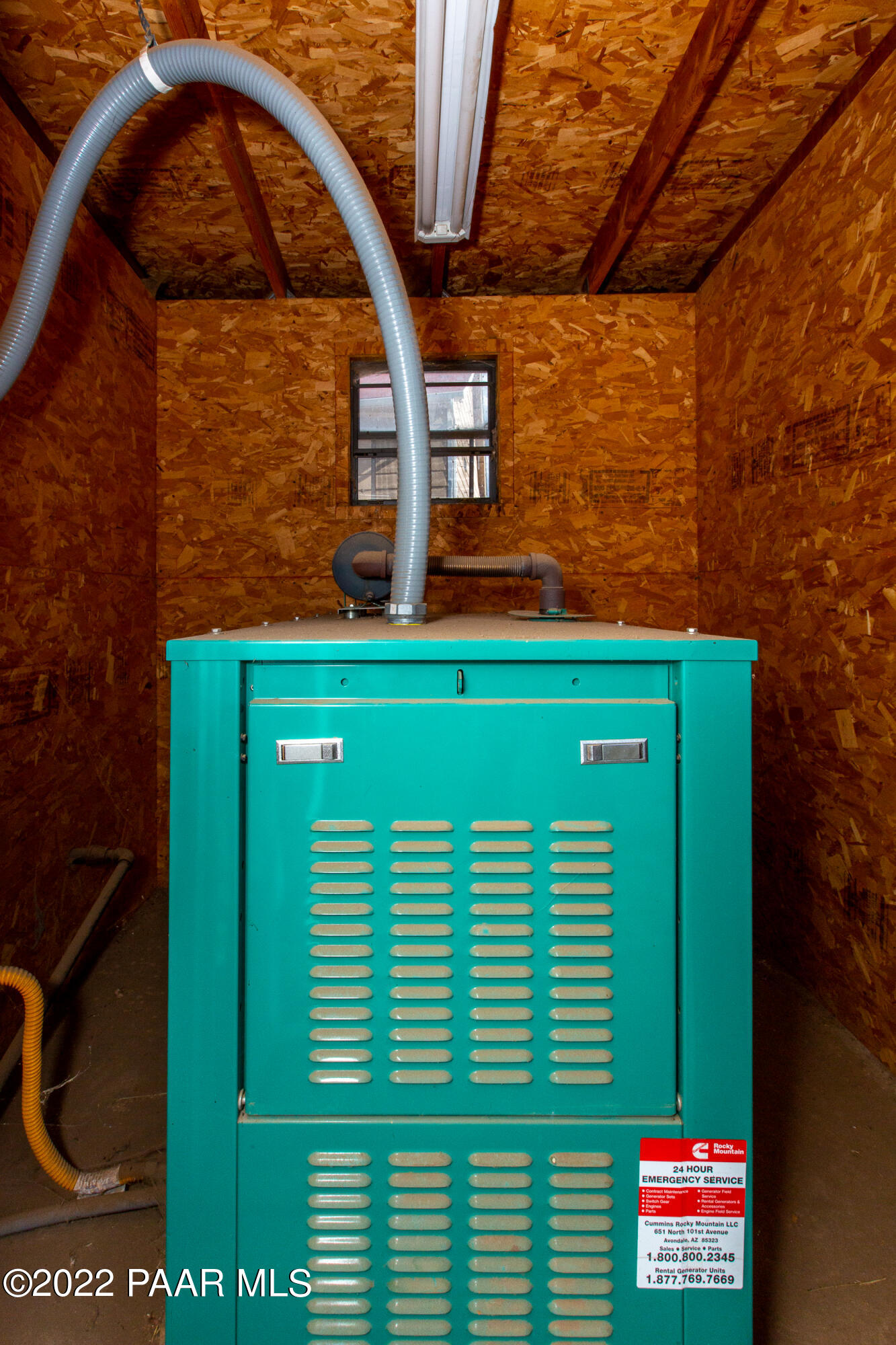 6050 North Williamson Valley Road Prescott, AZ 86305 - Photo 45 of 59 cummings generator