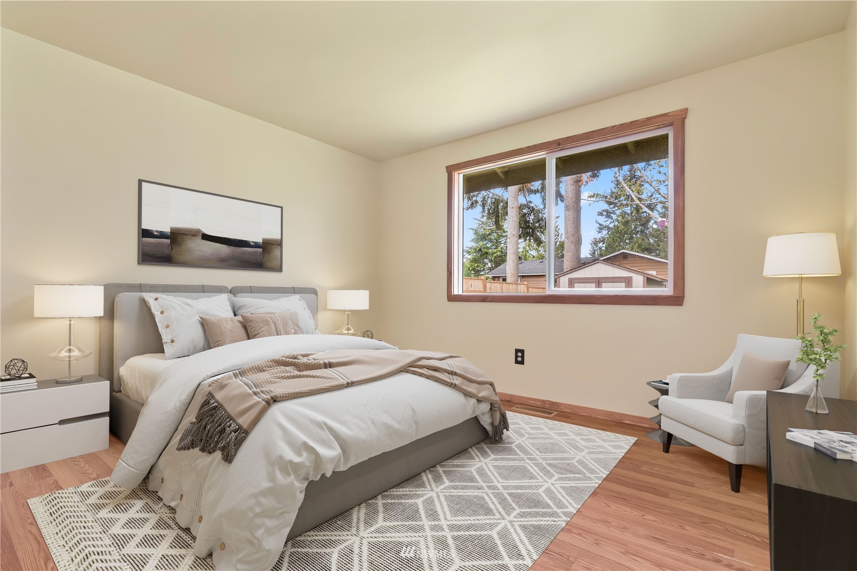 28513 24th Avenue South Federal Way, WA 98003 - Photo 19 of 31 a bedroom with bed and a window