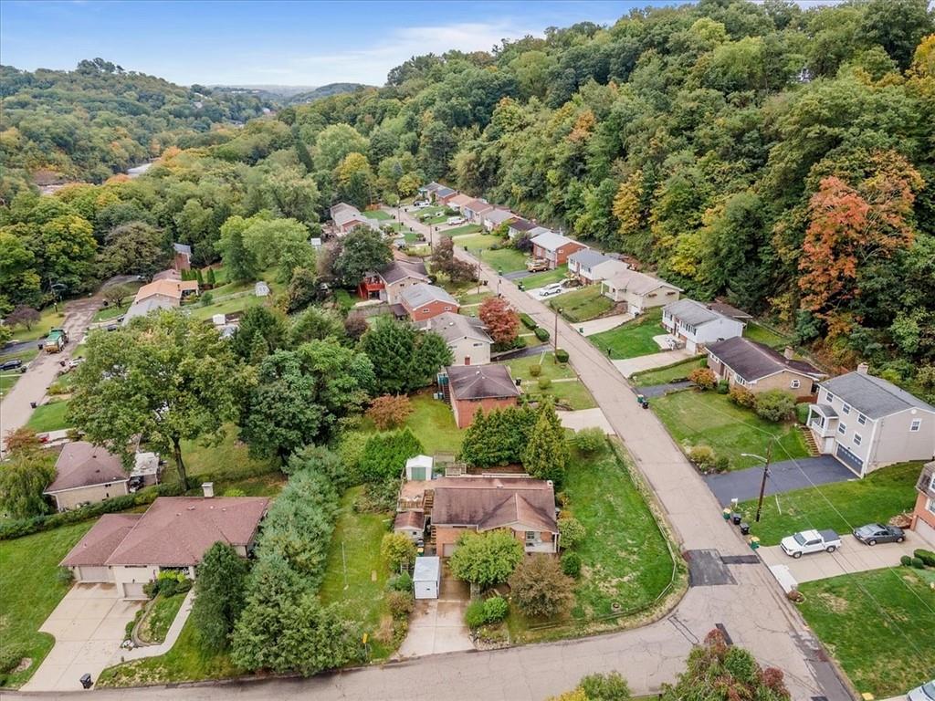 100 Morelli Drive Pittsburgh, PA 15237 - Photo 42 of 46 an aerial view of residential houses with outdoor space