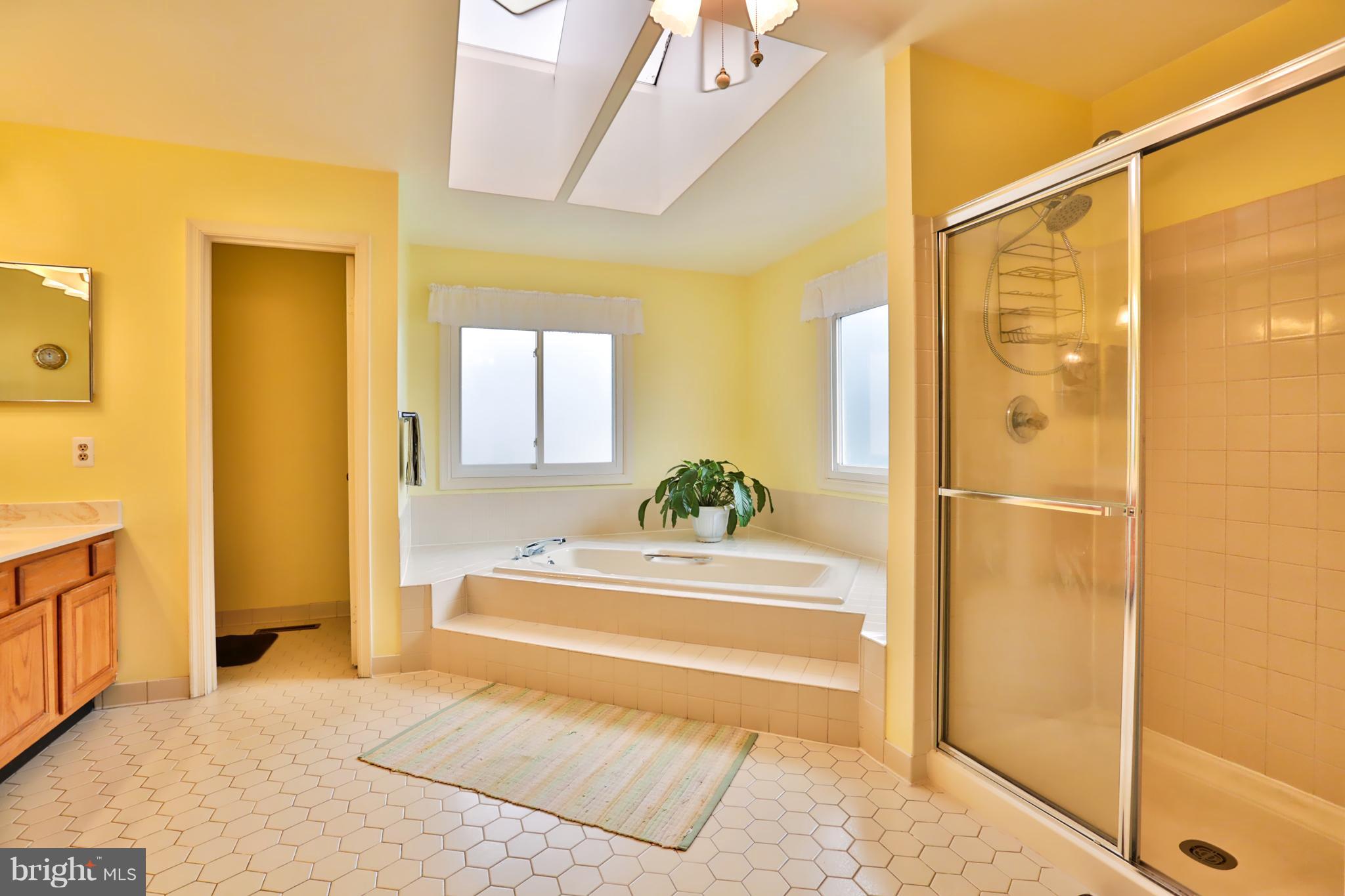 16809 Cashell Road Olney, MD 20832 - Photo 15 of 30 Master Bath with Soaking Tub